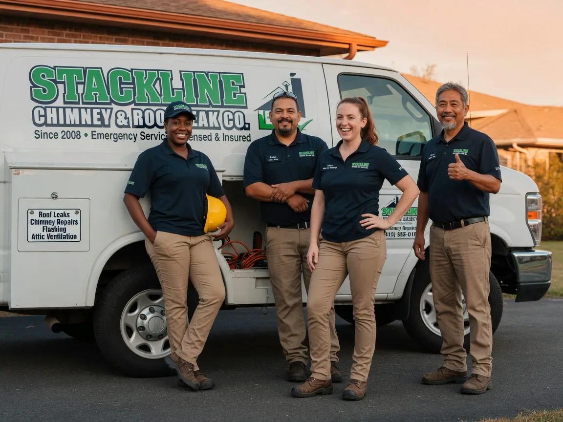 Chimney flashing repair company in Ruffs Dale, PA